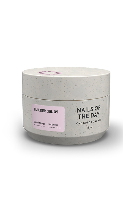 NAILS OF THE DAY Builder Gel 09, 15 ml